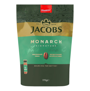 Кава розчинна сублімована Monarch Jacobs д/п 170г