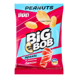 Арахіс смажений солоний Бекон Big Bob м/у 120г