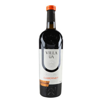 Вино 0.75л 9.5-14% червоне сухе Cabernet Villa UA пл