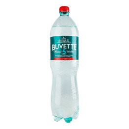 Вода мінеральна лікувально-столова сильногазована №5 Buvette п/пл 1.5л