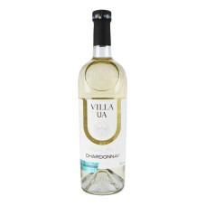 Вино 750мл 9.5-14% біле сухе Chardonnay Villa UA пл