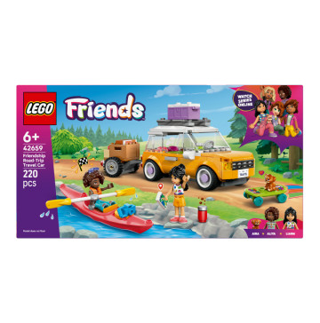 Конструктор для дітей від 6років №42659 Friendship road-trip travel car Friends Lego 220ел