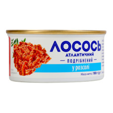 Лосось Banga измельченный в рассоле