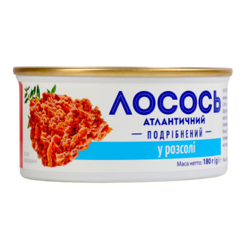 Лосось Banga измельченный в рассоле