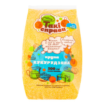 Крупа кукурудзяна Такі справи м/у 500г