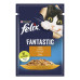 Корм консервований для котів з куркою в желе Fantastic Felix purina м/у 85г