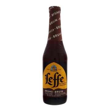 Пиво 0.33л 6.5% темне пастеризоване Brune Leffe пл
