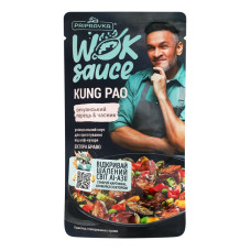 Соус універсальний пастеризований Сичуанський перець-часник Kung Pao Wok sauce Pripravka д/п 140г