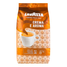 Кава натуральна смажена в зернах Crema e Aroma Lavazza м/у 1кг