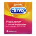 Презервативи латексні з силіконовою змазкою Plesuremax Durex 3шт