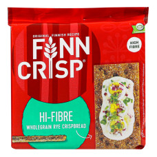 Хлібці житні цільнозернові з житніми висівками Hi-fibre Finn Crisp м/у 200г