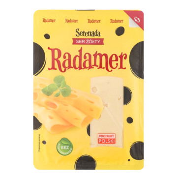 Сир твердий нарізка Radamer Serenada лоток 135г