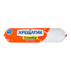 Морозиво 12% пломбір Крем-брюле Хрещатик м/у 500г
