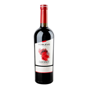 Вино 0.75л 9.5-14% червоне сухе Cabernet Koblevo пл Вино 0.75л 9.5-14% червоне сухе Cabernet Koblevo пл