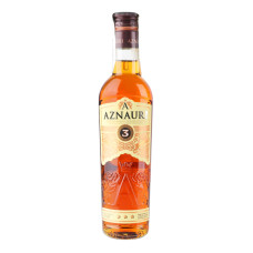 Коньяк 0.25л 40% ординарний 3 зірки Aznauri пл