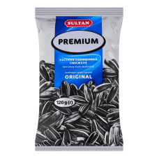 Насіння соняшника смажене Original Premium Sultan м/у 120г Насіння соняшника смажене Original Premium Sultan м/у 120г