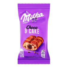 Тістечко бісквітне Choco&Cake Milka м/у 35г