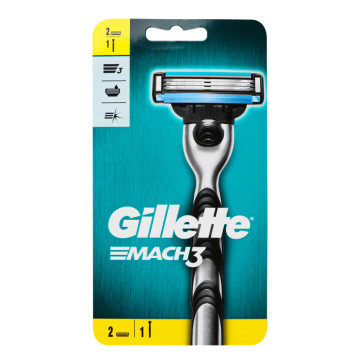 Станок для бритья мужской Mach 3 Gillette 1шт