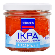 Ікра форелі зерниста Norven с/б 110г