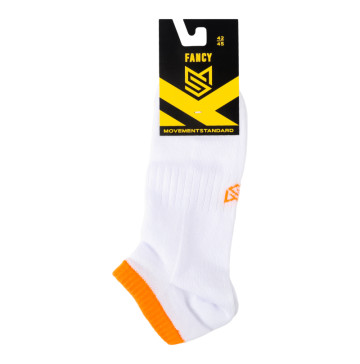Шкарпетки MovementStandard Fancy №MS M0305S 49 42-45 білий-помаранчевий