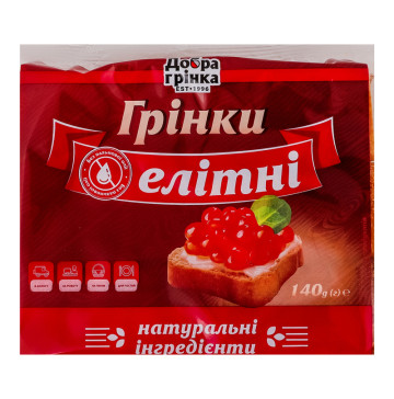 Грінки Елітні Добра грінка м/у 140г