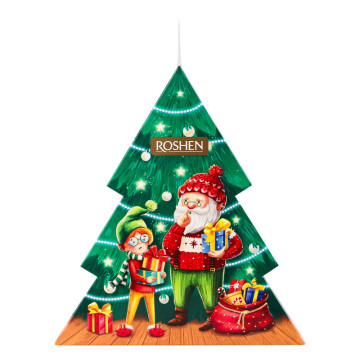 Набір подарунковий Новорічна ялинка Roshen к/у 398г