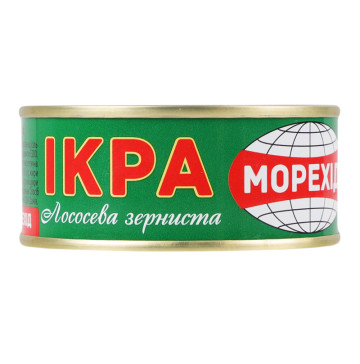 Ікра лососева зерниста солена Морехід з/б 80г