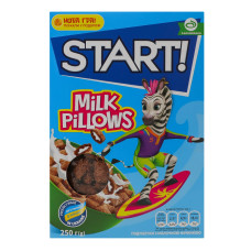 Сніданки сухі зернові Milk Pillows Start! к/у 250г