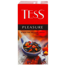 Чай чорний Pleasure Tess к/у 25х1.5г