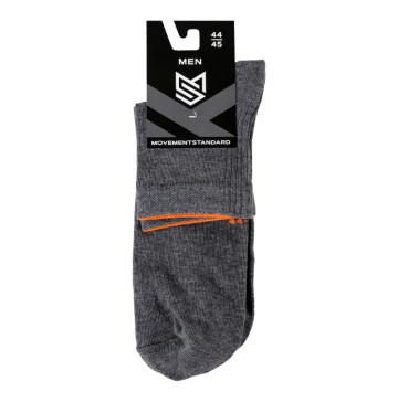Шкарпетки чоловічі MovementStandard №MS M0211S 51 44-45 сірий меланж