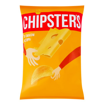 Чипси картопляні Сир Chipster's м/у 100г