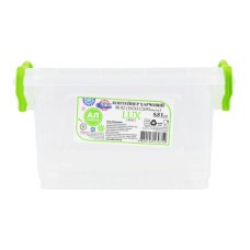 Контейнер харчовий 0.8л 162х112х93мм №02 Lux Ал-Пластик 1шт