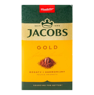 Кава натуральна смажена мелена Gold Jacobs м/у 250г