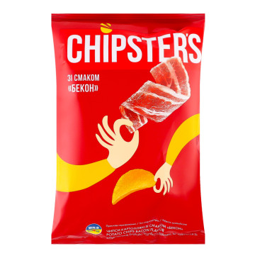 Чіпси картопляні Бекон Chipster's м/у 70г