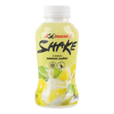 Коктейль молочний 1.5% зі смаком лимону-лайму Shake Яготинський п/пл 270г