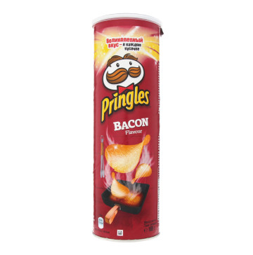 Чіпси картопляні Bacon Pringles тубус 165г