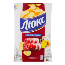 Чипси картопляні Бекон Люкс м/у 125г