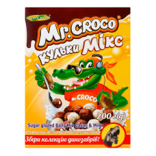 Сніданки сухі кульки Мікс Mr. Croco к/у 200г