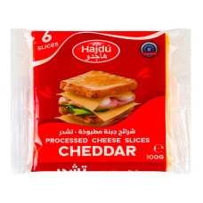 Слайси сирні 37% Cheddar Hajdu м/у 100г