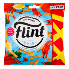 Сухарики пшенично-житні Краб Flint м/у 140г