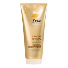 Лосьйон-автозасмага для тіла від світлого до середнього Summer revived Body love Dove 200мл