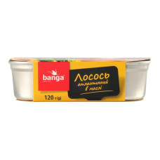 Лосось атлантичний в маслі Banga к/у 120г Лосось атлантичний в маслі Banga к/у 120г