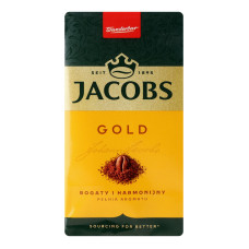 Кава натуральна смажена мелена Gold Jacobs м/у 250г