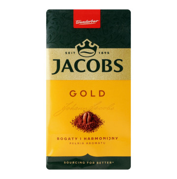 Кава натуральна смажена мелена Gold Jacobs м/у 250г