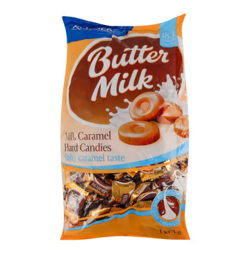 Карамель льодяникова молочна Butter Milk Roshen м/у 1кг