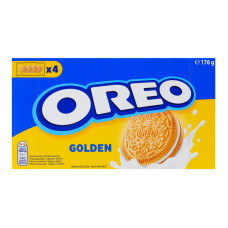 Печиво з начинкою з ванільним смаком Golden Oreo к/у 4х44г