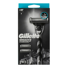 Бритва зі змінними касетами Charcoal Mach3 Gillette 1шт