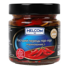 Перець гострий маринований Пірі-пірі Helcom с/б 180г