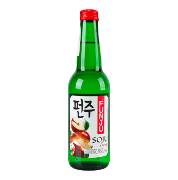 Напій спиртний 350мл 15% Яблуко Soju Funju пл Напій спиртний 350мл 15% Яблуко Soju Funju пл