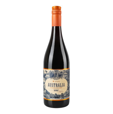 Вино 0.75л 13% червоне сухе Shiraz Australia Origin Wine пл Вино 0.75л 13% червоне сухе Shiraz Australia Origin Wine пл